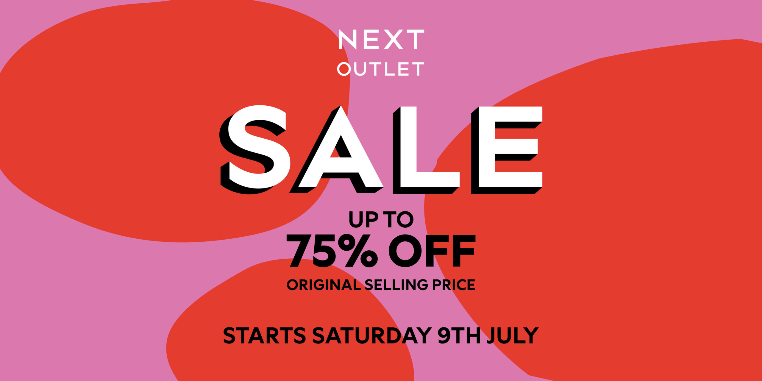 Sale up to 75% off