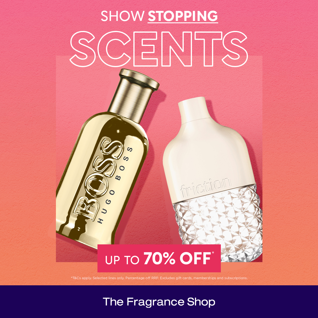 Show Stopping Scents – Up to 70% Off*