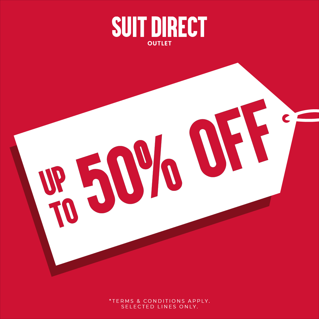 Sale: 50% off selected lines