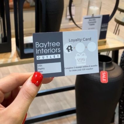 Baytree Interior Loyalty Card