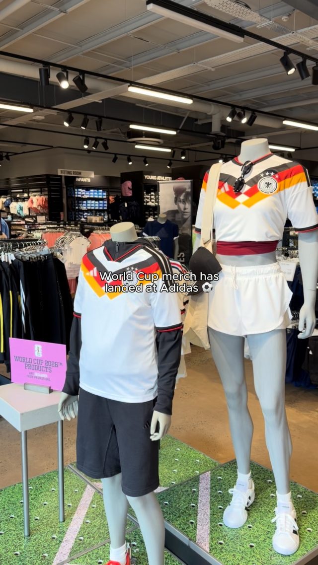 World Cup merch spotted at @adidas 👀⚽️
