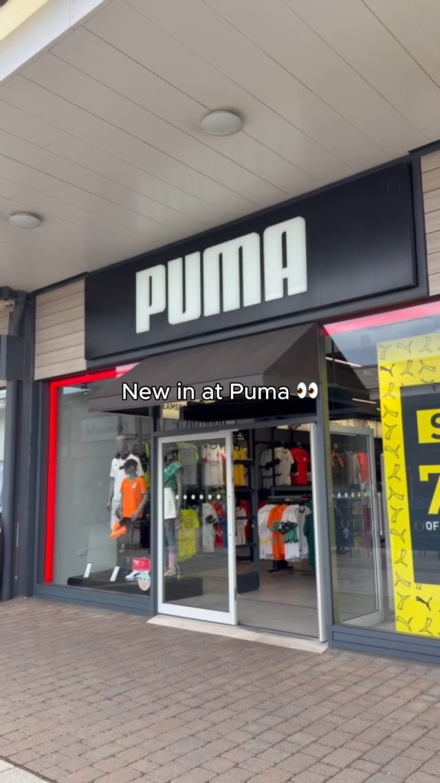 Fresh fits. Even bigger savings 👟🔥Discover performance-driven style, everyday essentials and must-have trainers at outlet prices at @puma 🙌🏻