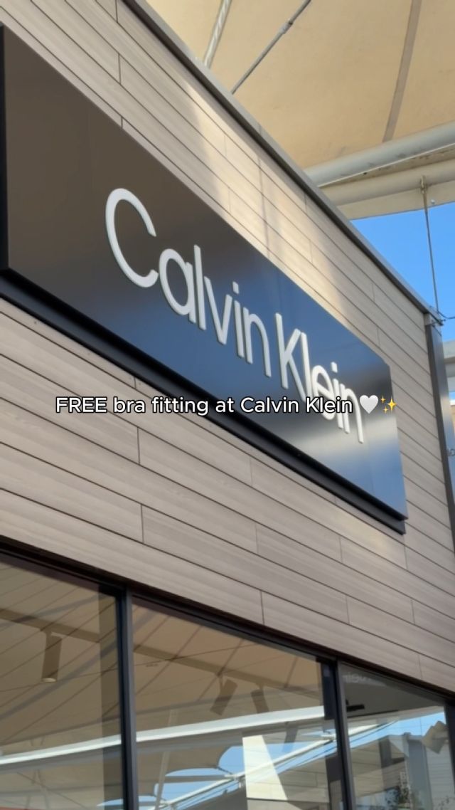 When was the last time you checked your bra fit? 👀Experts recommend checking every 6–12 months, so head to @calvinklein for a complimentary fitting and discover comfortable, supportive styles made to fit and flatter 🤍